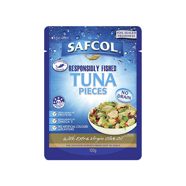 Safcol Tuna Pieces with Extra Virgin Olive Oil 100g