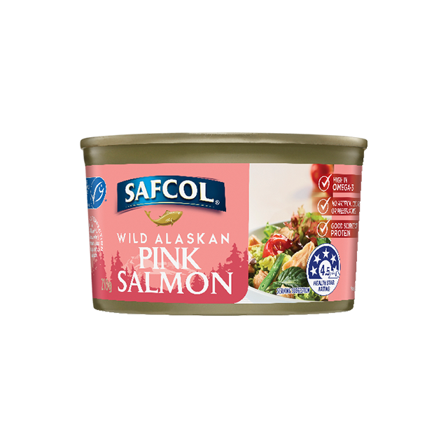Safcol Wild Alaskan Pink Salmon 210g
