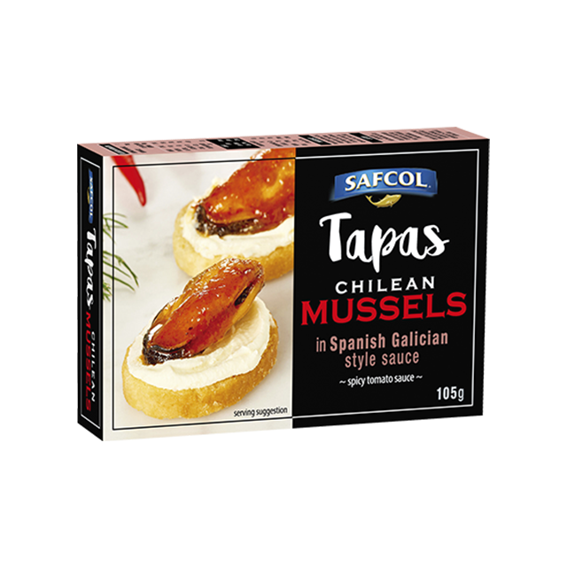 Safcol Chilean Mussels Galician 105g