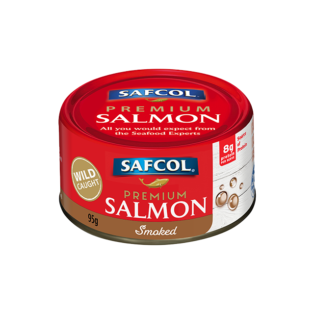Safcol Premium Salmon Smoked 95g
