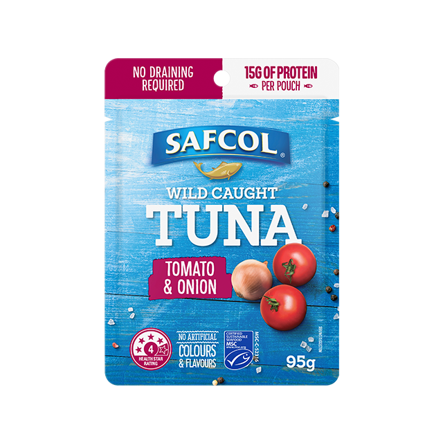 Safcol Tuna Tomato and Onion 95g
