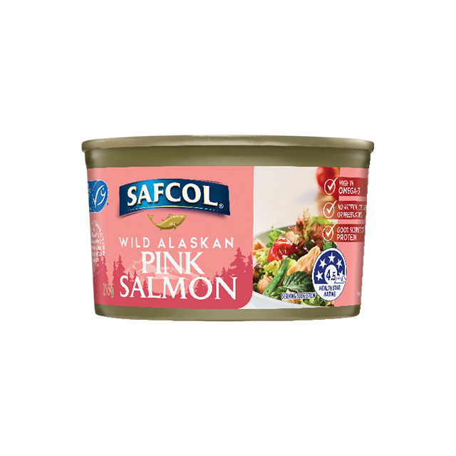 Safcol Wild Alaskan Pink Salmon 210g