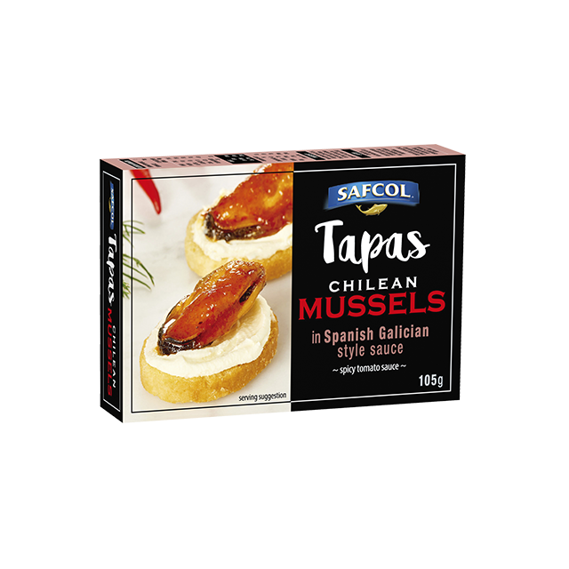 Safcol Chilean Mussels Galician 105g