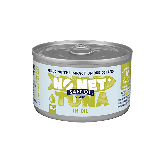 Safcol No Net Tuna in Oil Blend 185g