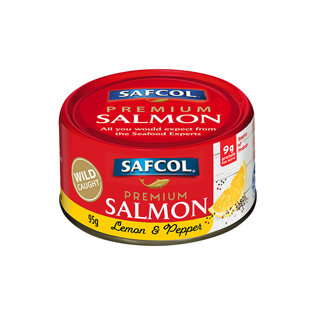 Safcol Premium Salmon Lemon Pepper 95g nonmsc