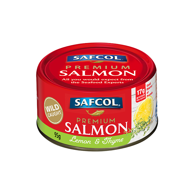 Safcol Premium Salmon Lemon & Thyme 95g nonmsc