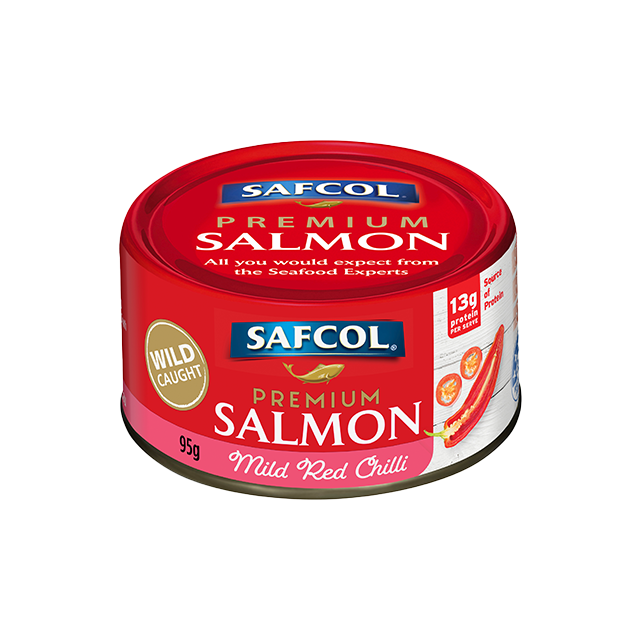 Safcol Premium Salmon Mild Red Chilli 95g nonmsc