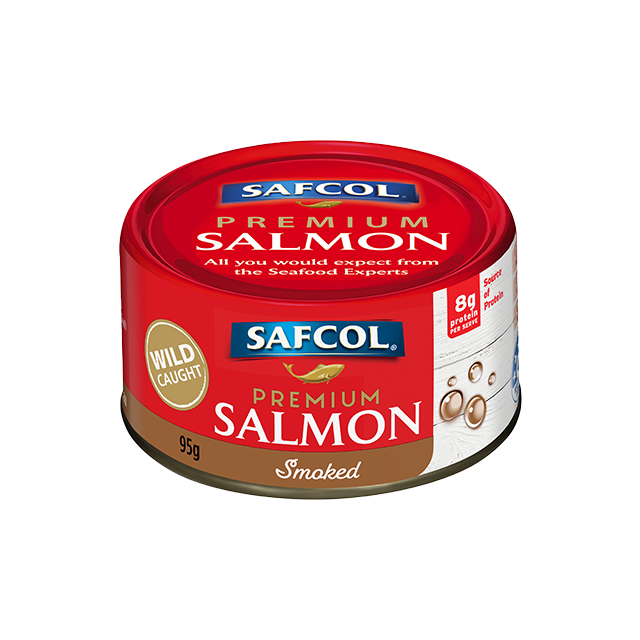 Safcol Premium Salmon Smoked 95g nonmsc