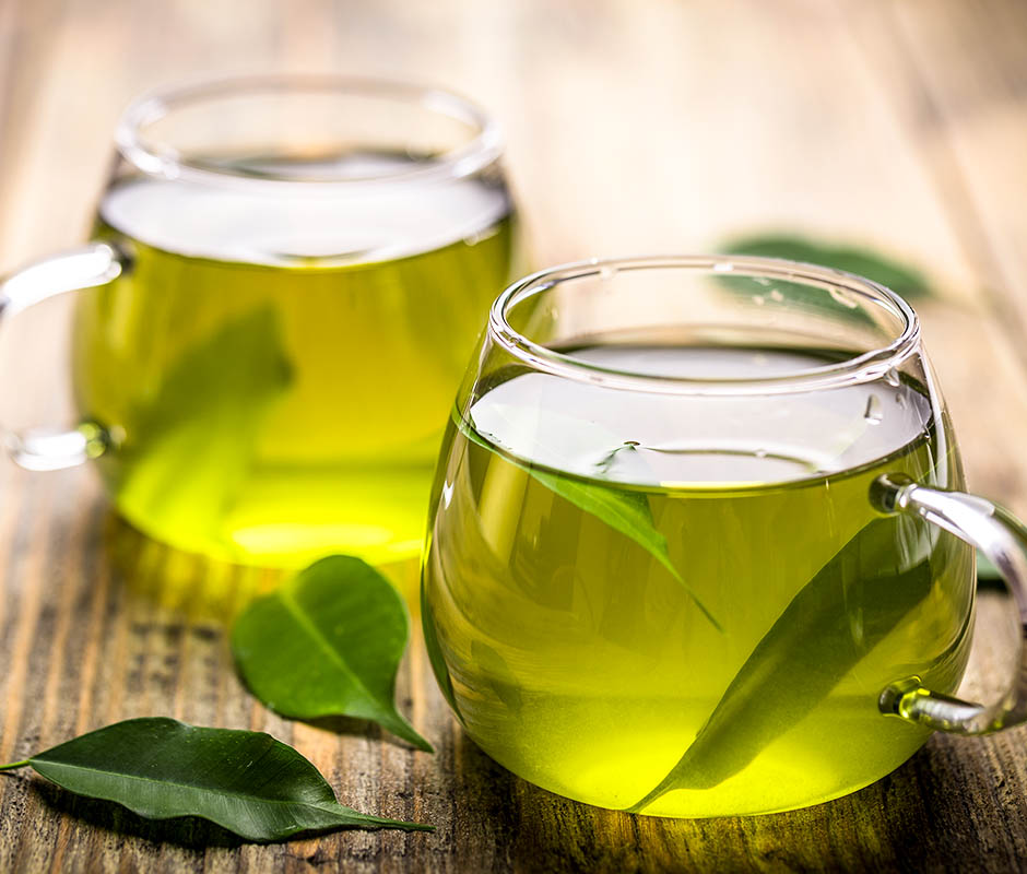 Green tea reduce hay fever symptoms